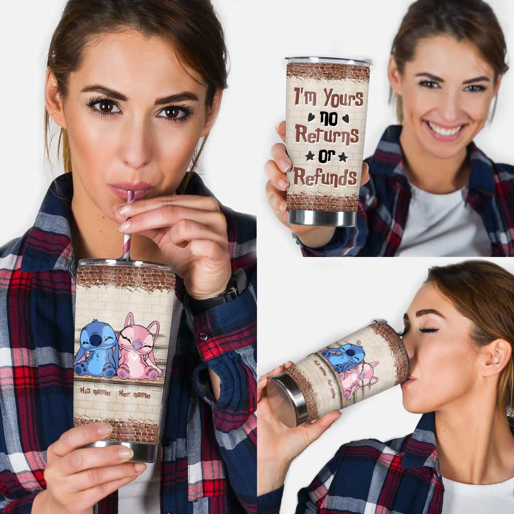 Personalized Ohana Tumbler Custom Name Gift for Couples Tumbler GradoCreations