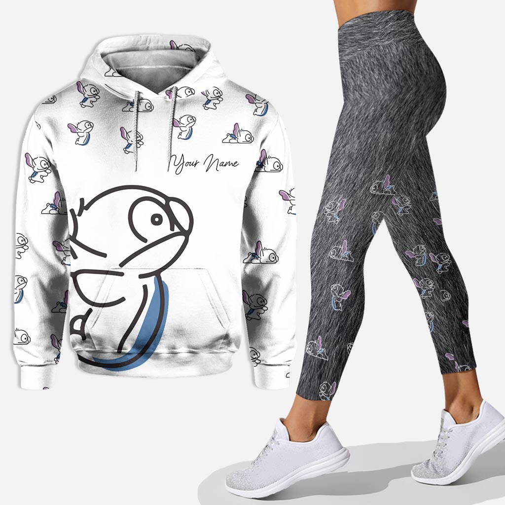 Personalized Ohana Hoodie and Leggings Custom Gift for Her Hoodie & Leggings GradoCreations