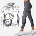 Personalized Ohana Hoodie and Leggings Custom Gift for Her Hoodie & Leggings GradoCreations