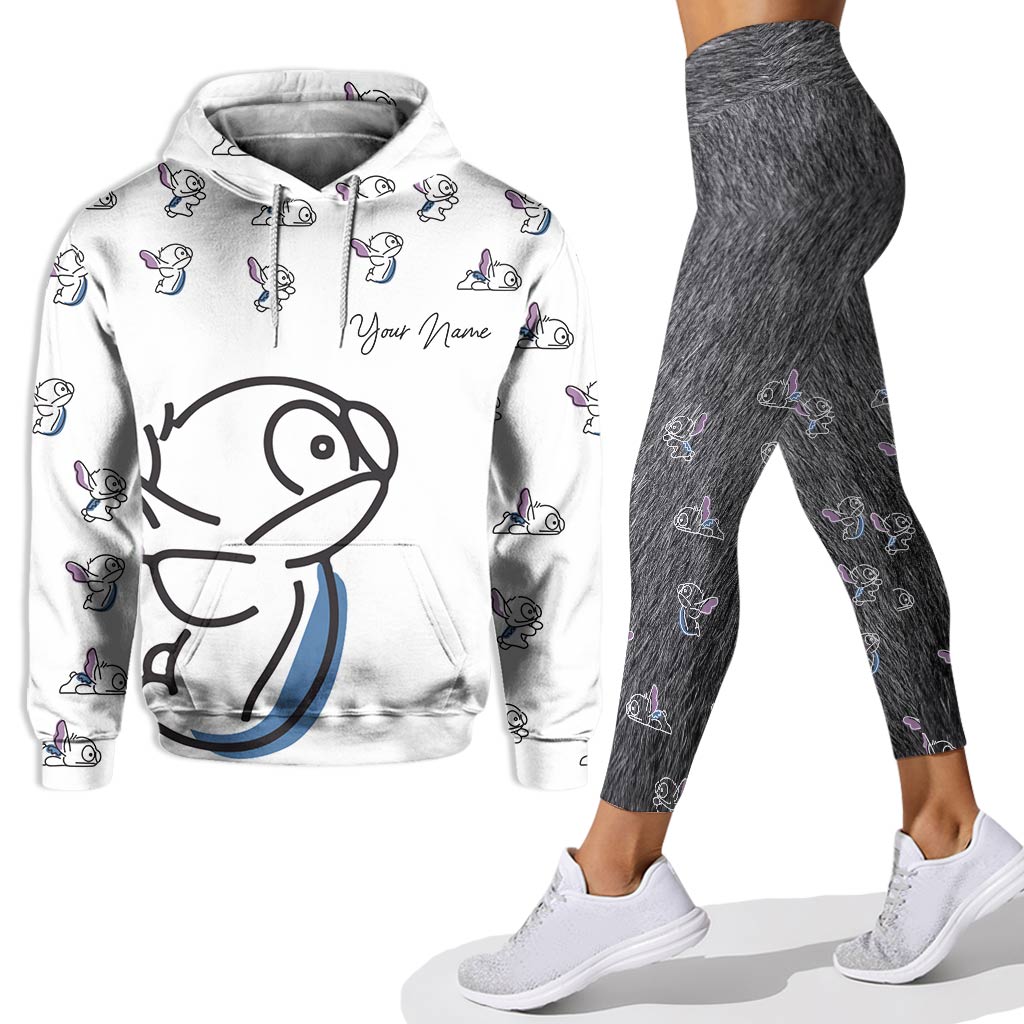 Personalized Ohana Hoodie and Leggings Custom Gift for Her Hoodie & Leggings GradoCreations