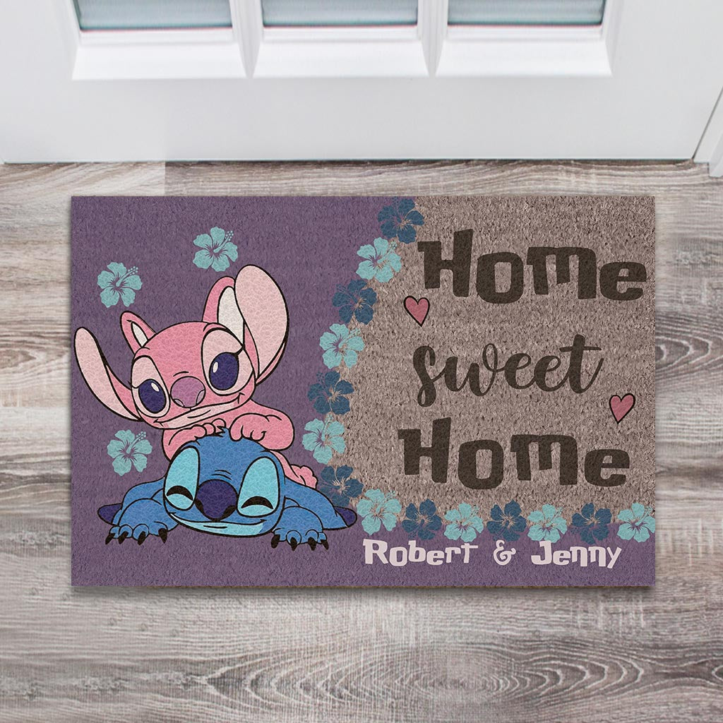 Personalized Ohana Doormat Custom Name Gift for Housewarming Doormat GradoCreations