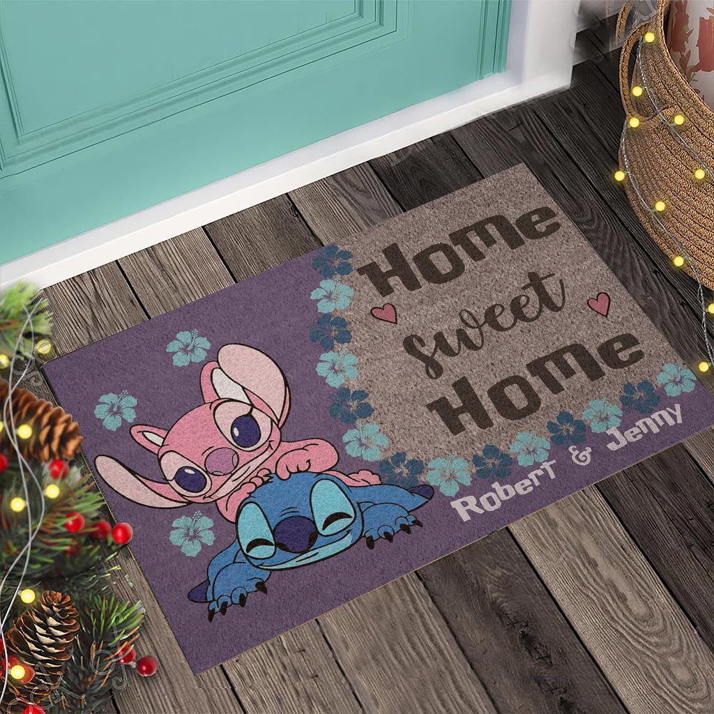 Personalized Ohana Doormat Custom Name Gift for Housewarming Doormat GradoCreations