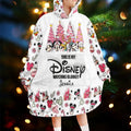 Personalized Disney Watching Blanket Hoodie Custom Name Gift Blanket Hoodie GradoCreations