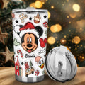 Personalized Christmas Mouse Tumbler Custom Name Gift Tumbler GradoCreations