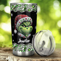 Personalized Grinchmas Tumbler Custom Name Christmas Gift Tumbler GradoCreations