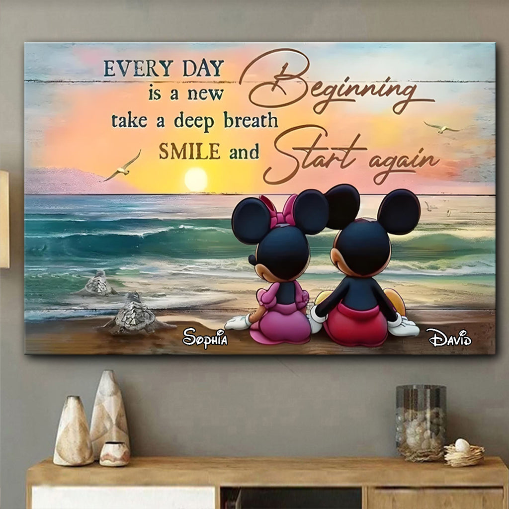 Personalized Mouse Canvas Print Inspirational Wall Art Gift Canvas And Poster GradoCreations
