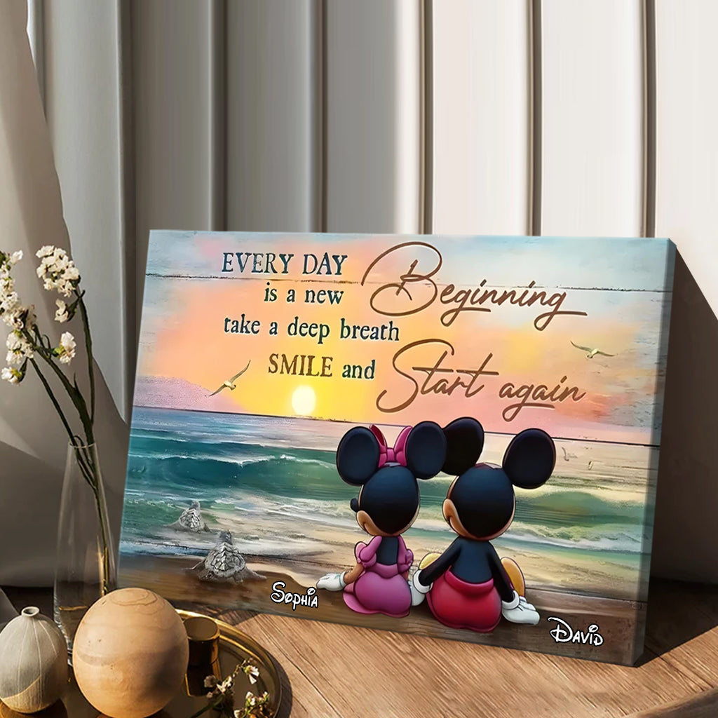 Personalized Mouse Canvas Print Inspirational Wall Art Gift Canvas And Poster GradoCreations
