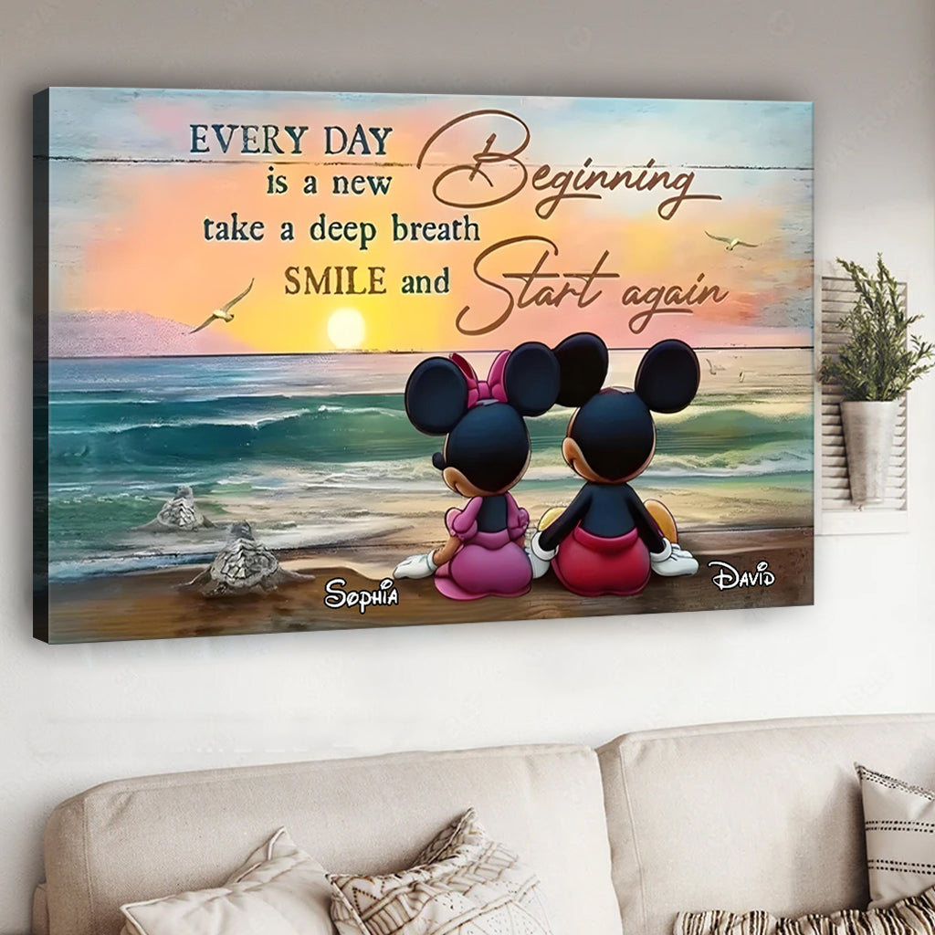 Personalized Mouse Canvas Print Inspirational Wall Art Gift Canvas And Poster GradoCreations