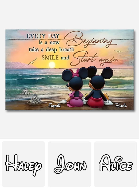 Personalized Mouse Canvas Print Inspirational Wall Art Gift Canvas And Poster GradoCreations