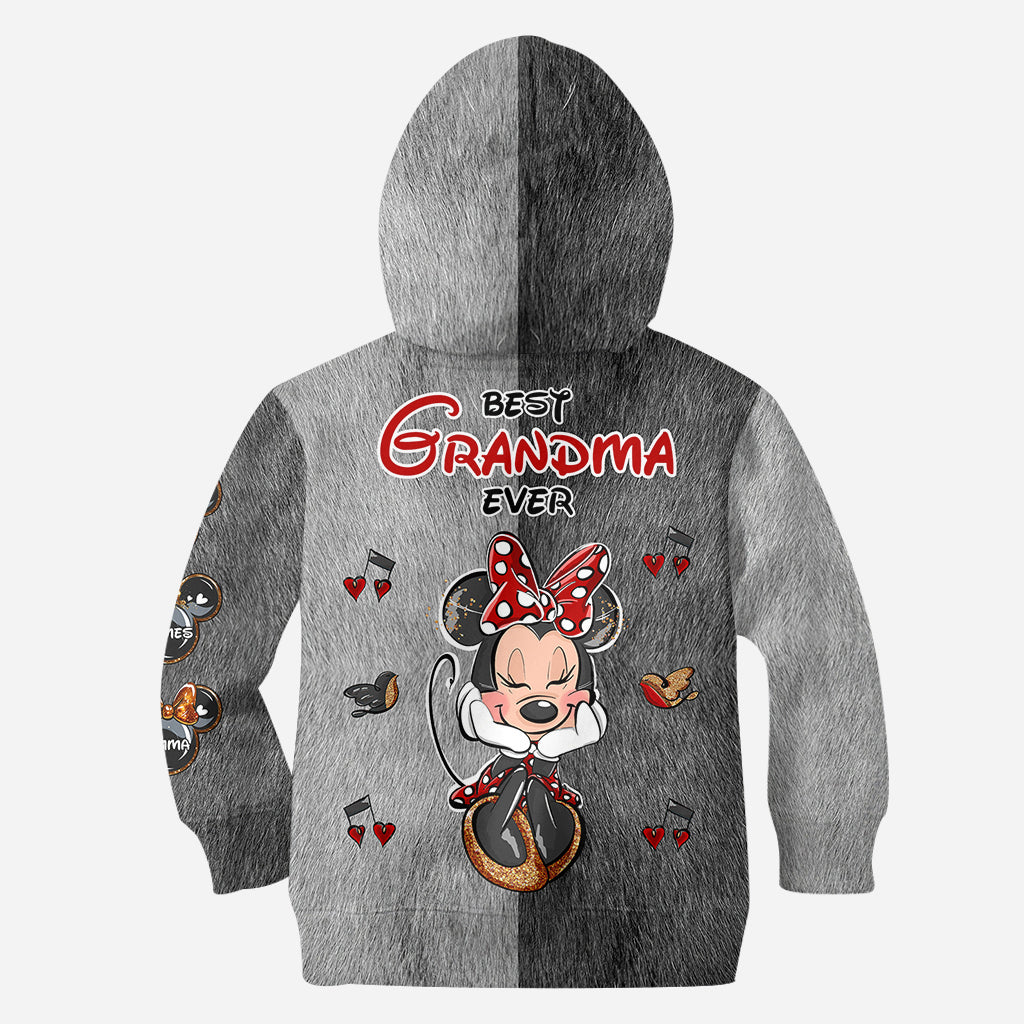 Personalized All Over Shirt Best Grandma Gift with Custom Names All Over Shirt GradoCreations