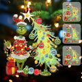 Personalized Grinchmas Ornament Custom Name Gift for Family Ornament GradoCreations