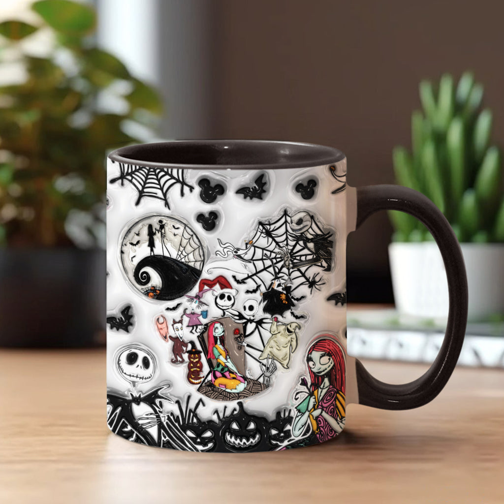 Personalized Mouse Ears Mug Unique Gift for Halloween Lover Accent Mug GradoCreations