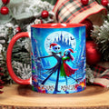 Personalized Nightmare Accent Mug with Custom Names Gift Idea Accent Mug GradoCreations