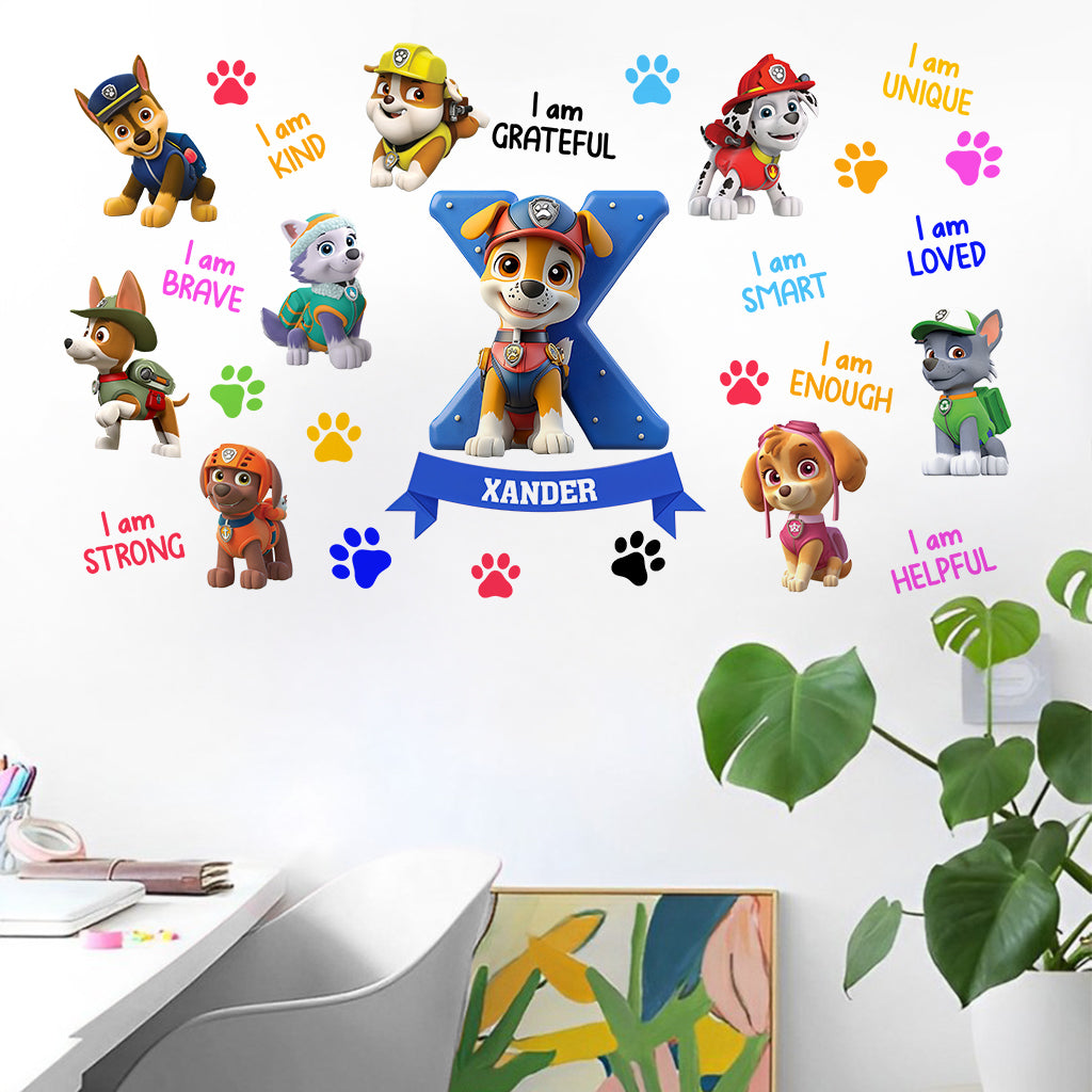 Personalized Kids Wall Decal with Inspirational Quotes for Nursery Wall Decal GradoCreations