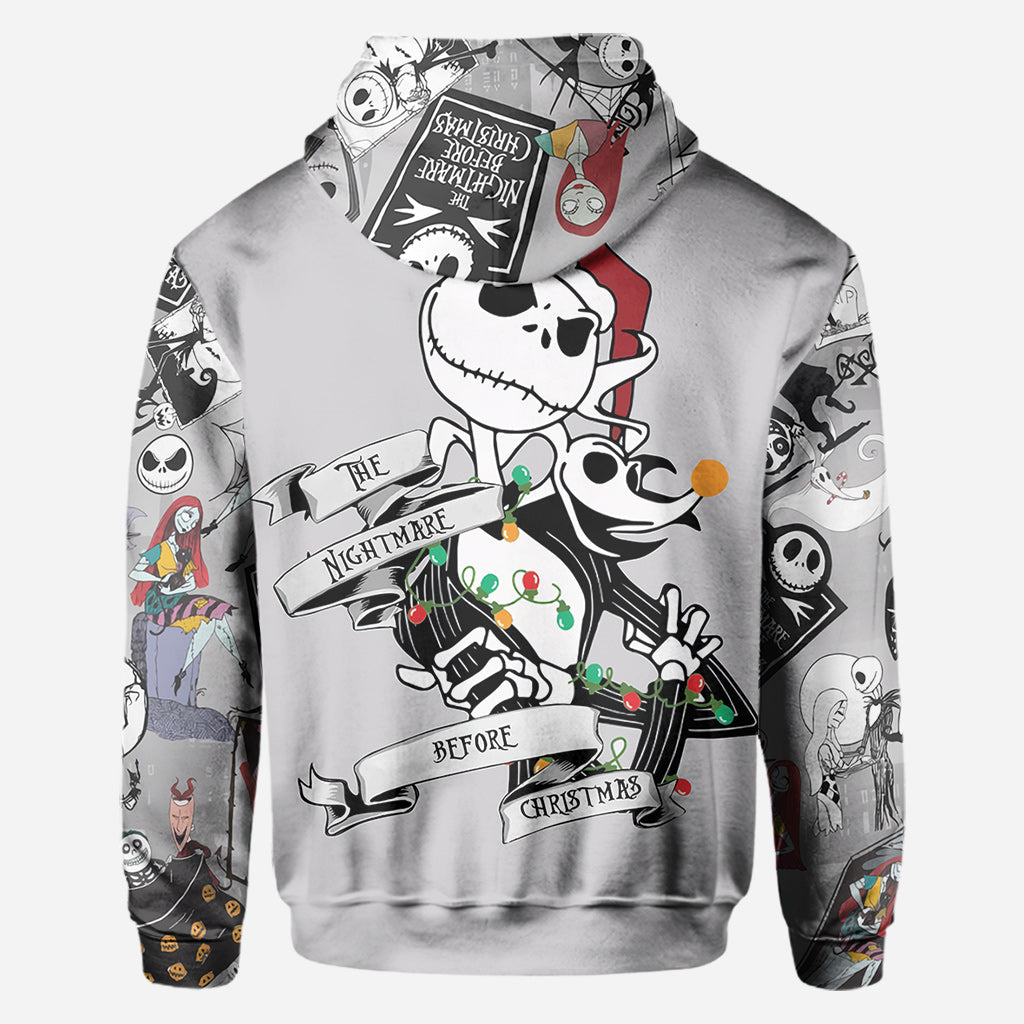 Personalized Nightmare Before Christmas All Over Shirt Gift All Over Shirt GradoCreations