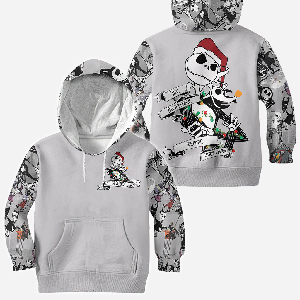 Personalized Nightmare Before Christmas All Over Shirt Gift All Over Shirt GradoCreations