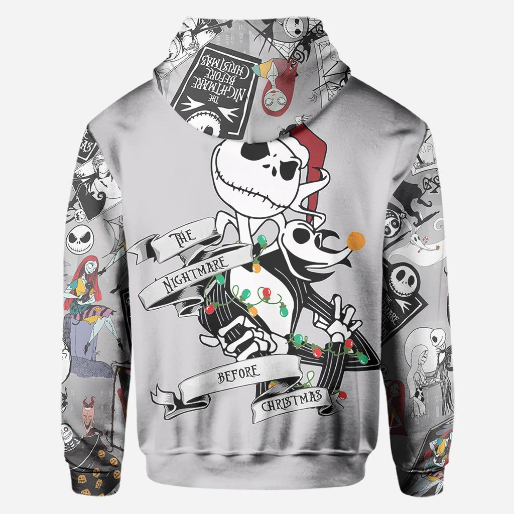 Personalized Nightmare Before Christmas All Over Shirt Gift All Over Shirt GradoCreations