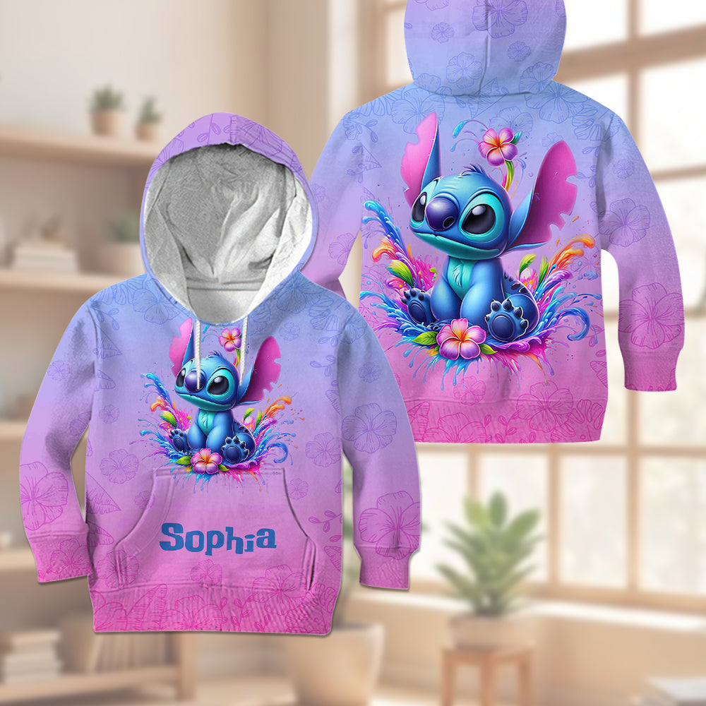 Personalized Kids Hoodie & Jogger Set with Custom Name for Adventures Kid Hoodie & Kid Jogger Sweatpants GradoCreations