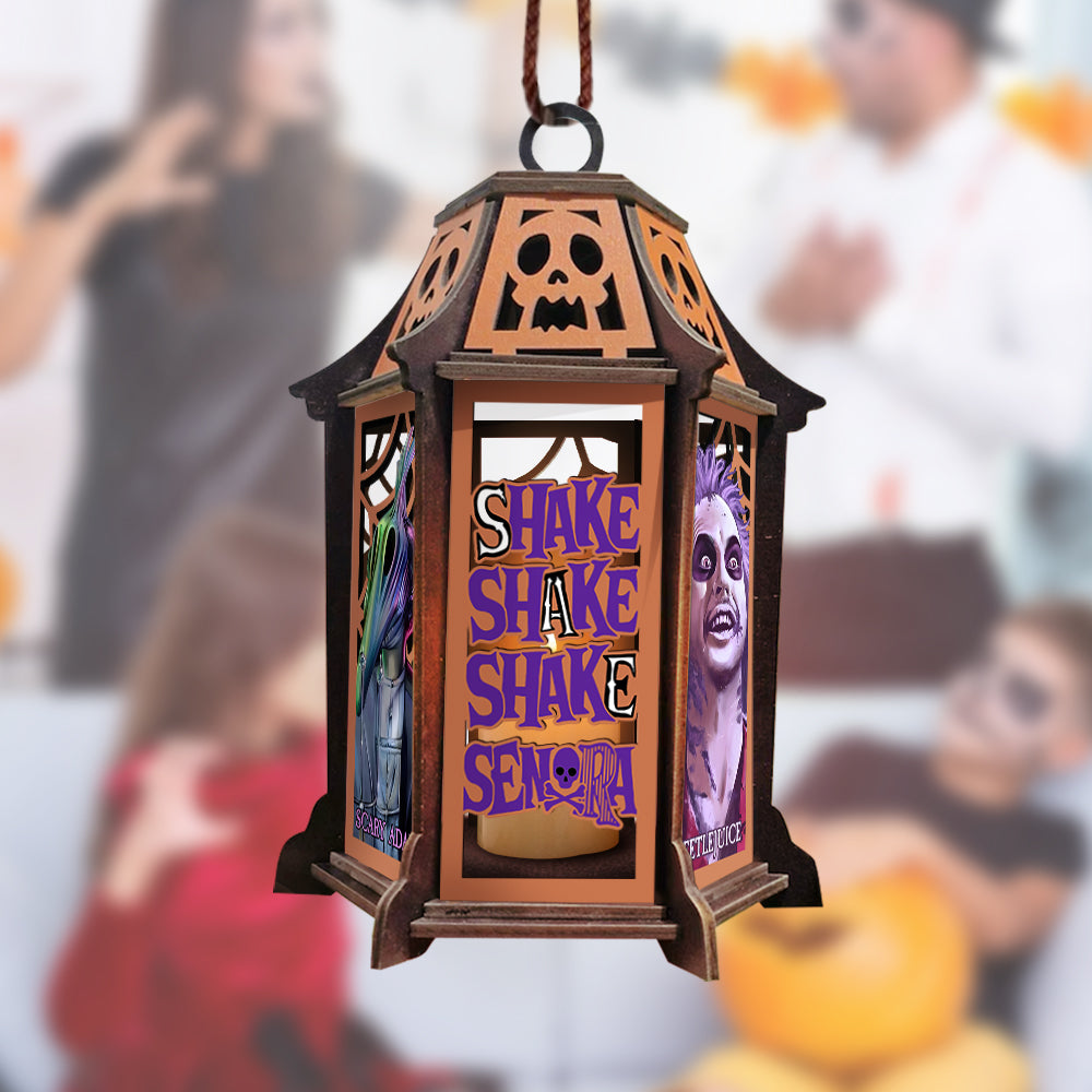 Personalized Laser Cut Wooden Lantern with Custom Design for Home Décor Laser Cut Lantern GradoCreations