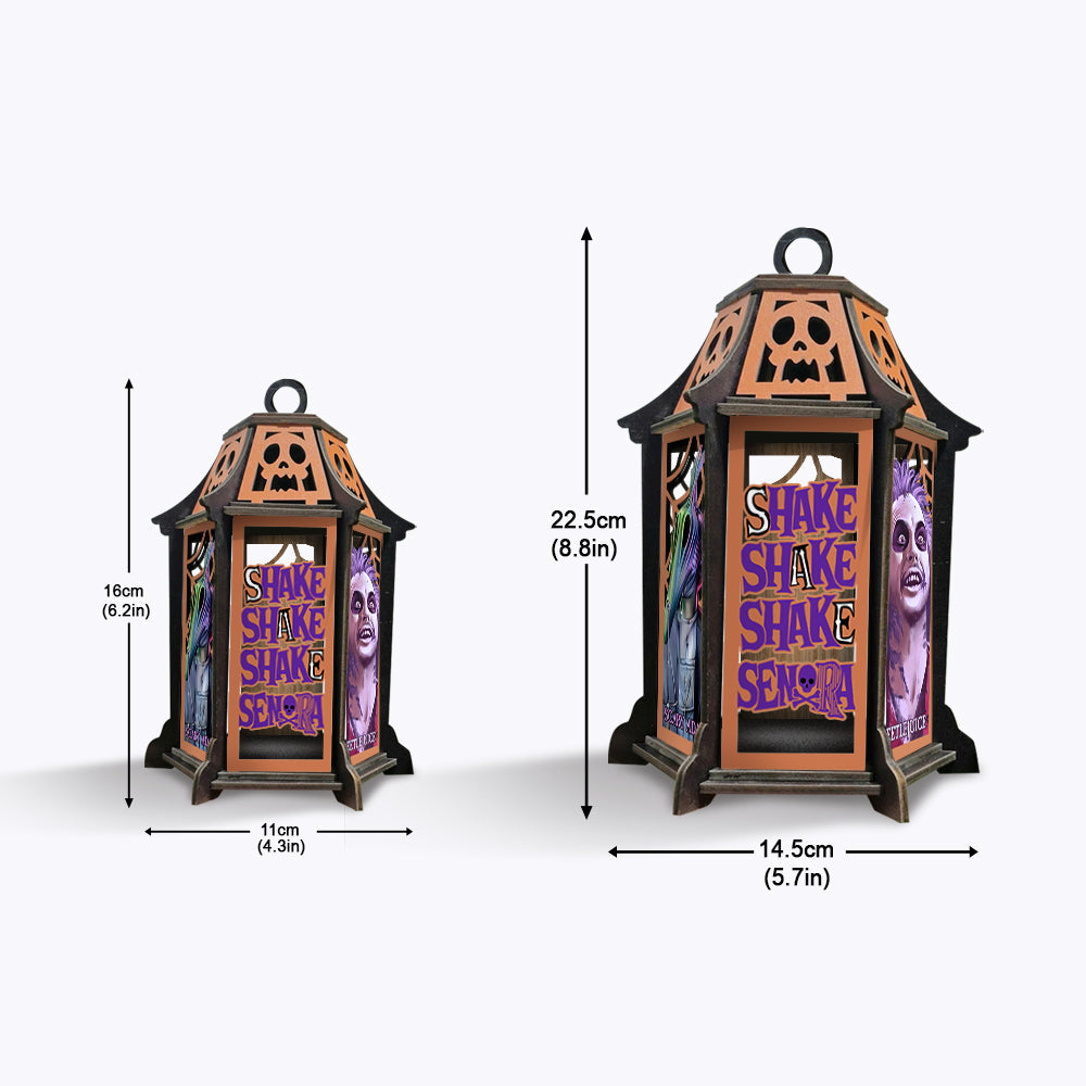 Personalized Laser Cut Wooden Lantern with Custom Design for Home Décor Laser Cut Lantern GradoCreations