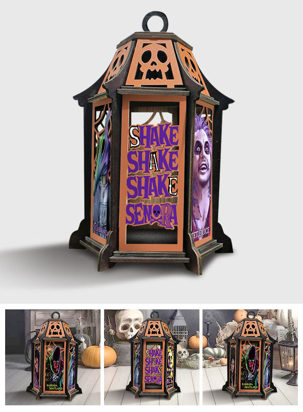 Personalized Laser Cut Wooden Lantern with Custom Design for Home Décor Laser Cut Lantern GradoCreations