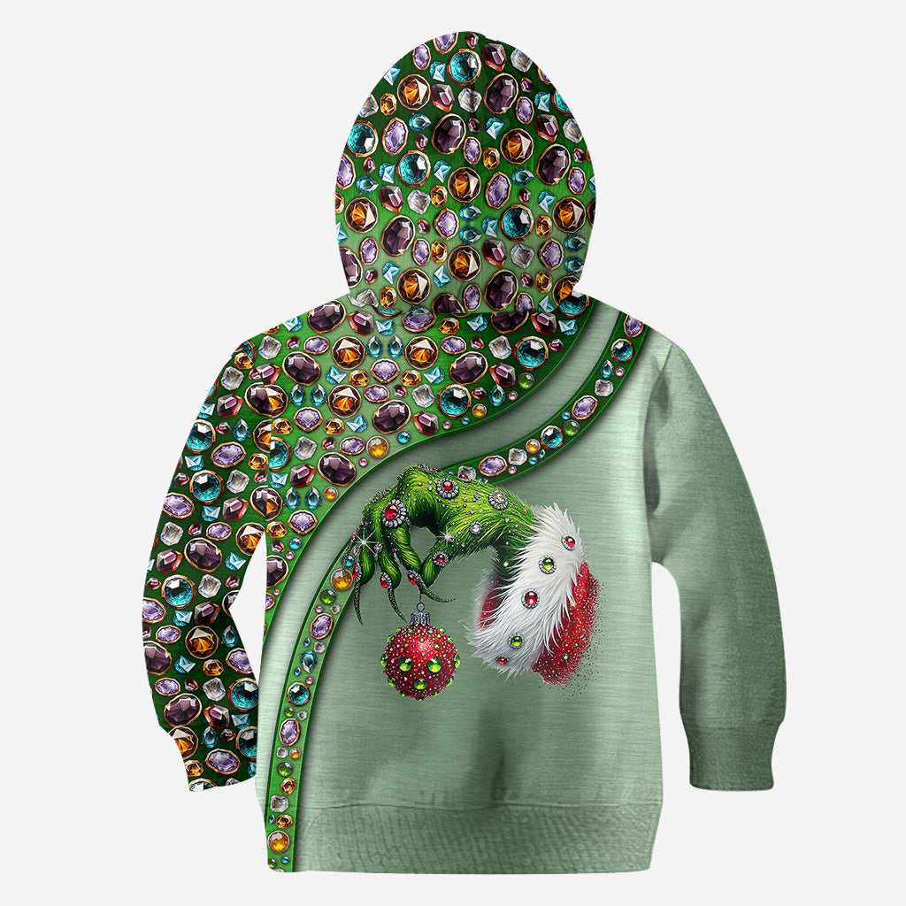 Personalized Grinch Christmas Hoodie & Leggings Custom Name Gift Hoodie & Leggings GradoCreations