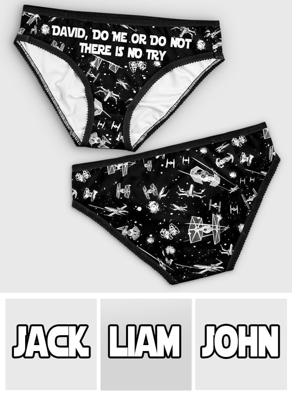 Personalized Lace Border Women Briefs Custom Text Gift for Her Lace Border Women Briefs GradoCreations