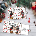 Personalized Sliding Ornament Custom Message Heart Design Sliding Ornament GradoCreations