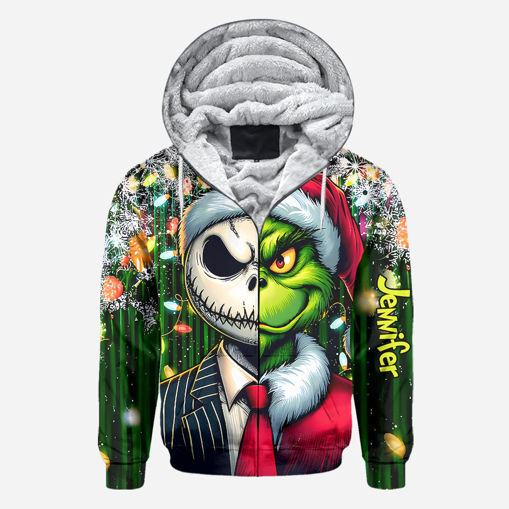 Personalized Grinch All-Over Shirt Custom Gift for Christmas All Over Shirt GradoCreations
