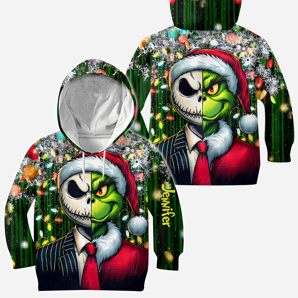 Personalized Grinch All-Over Shirt Custom Gift for Christmas All Over Shirt GradoCreations