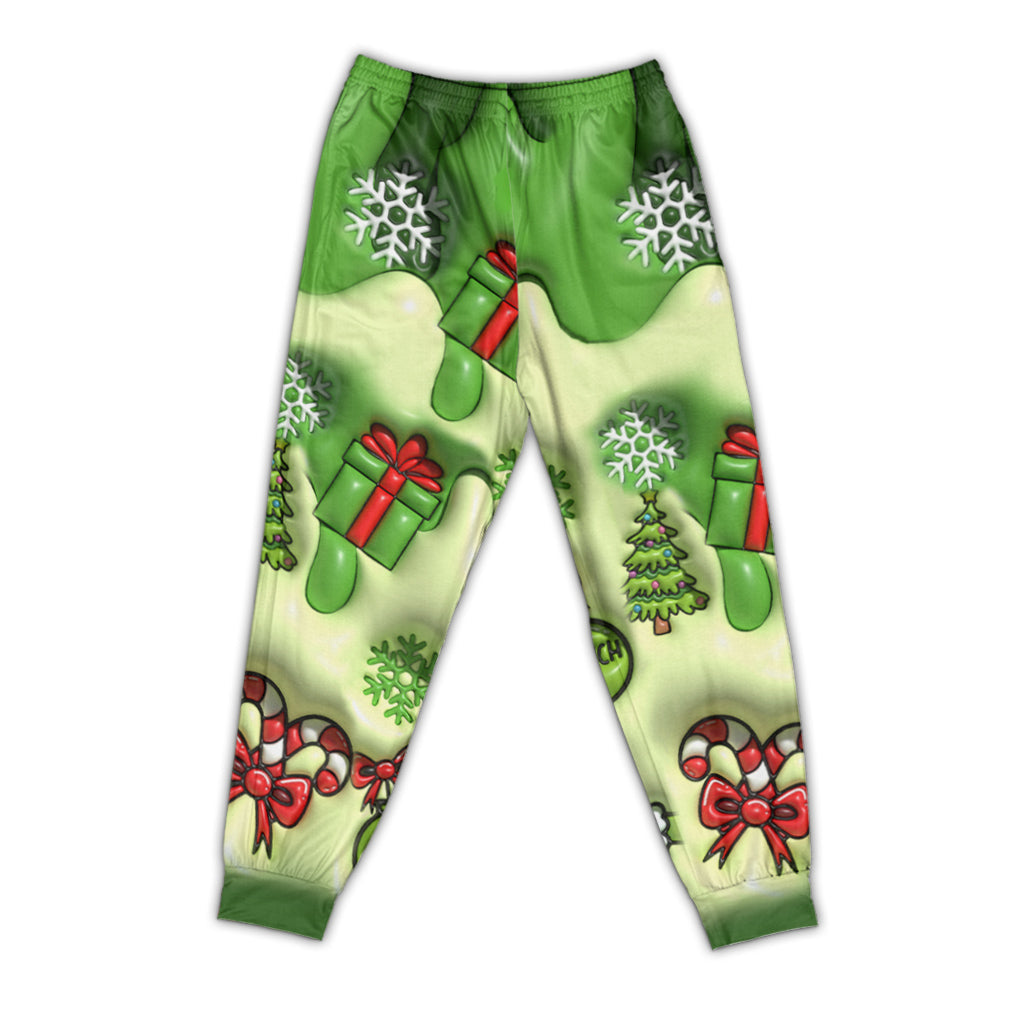 Personalized Grinch Christmas Pajamas Set for Family Pajamas Set GradoCreations