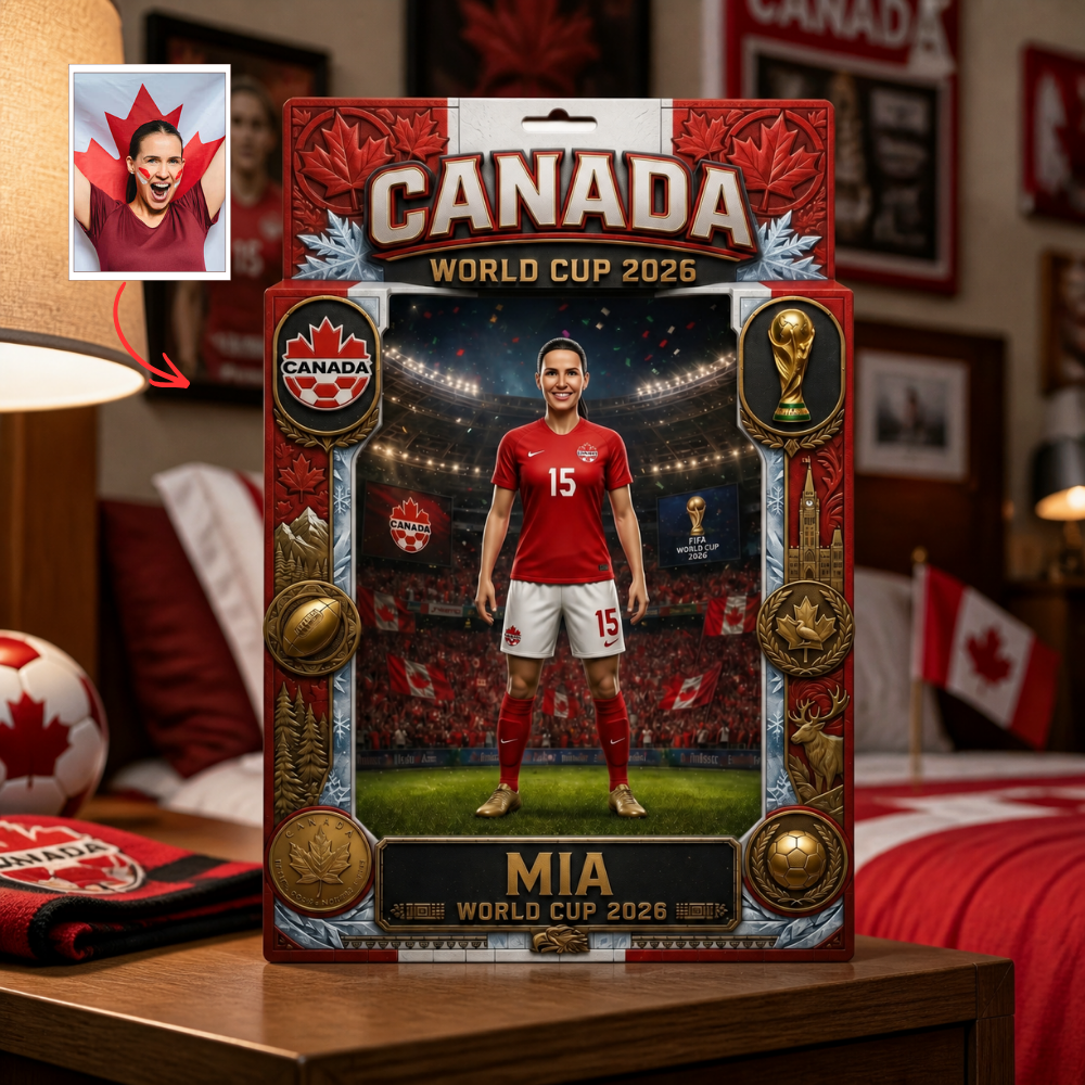 Personalized Acrylic Plaque for Soccer Fans - Custom Nation Gift