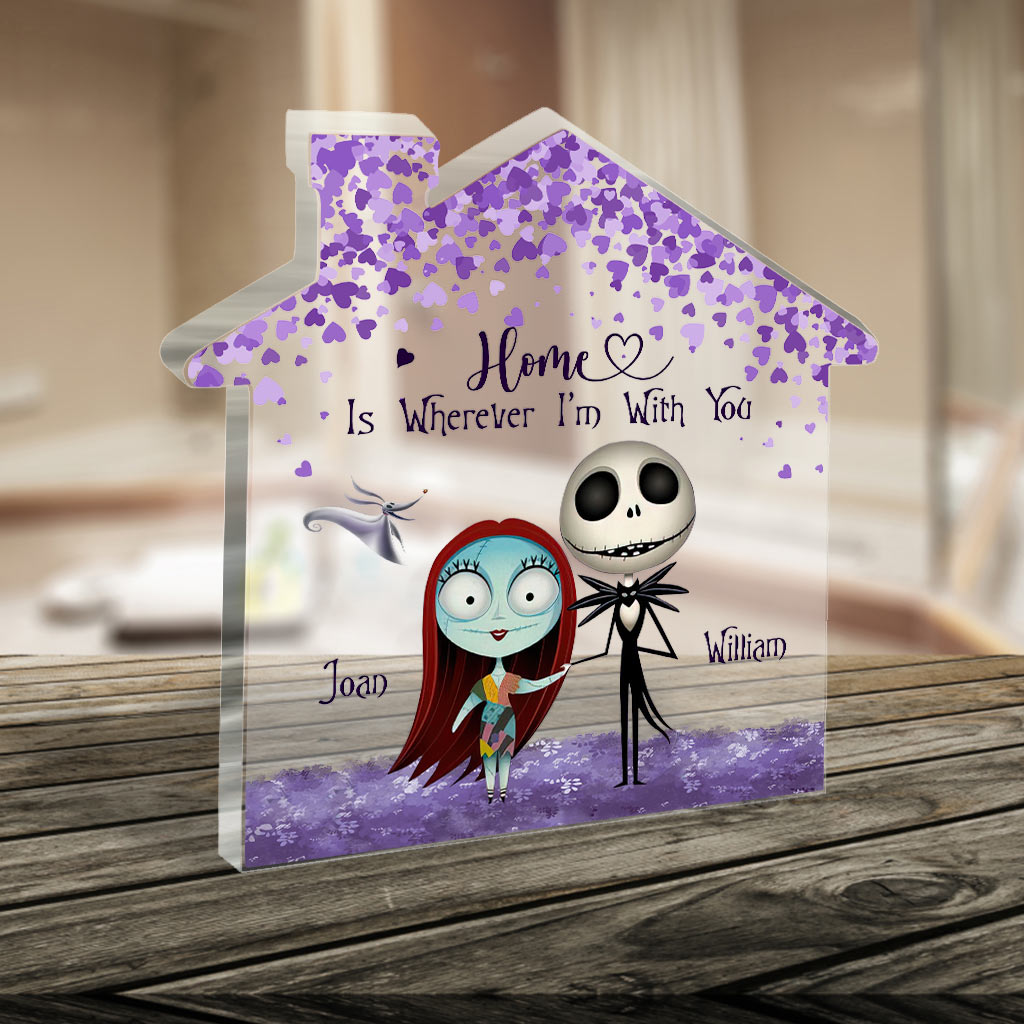 Personalized Couple Acrylic Plaque Custom Love Home Decor Gift Custom Shaped Acrylic Plaque GradoCreations