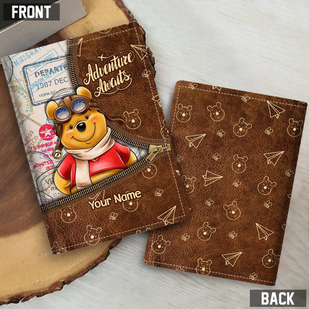 Personalized Mouse Passport Holder Custom Name Travel Gift Passport Holder GradoCreations