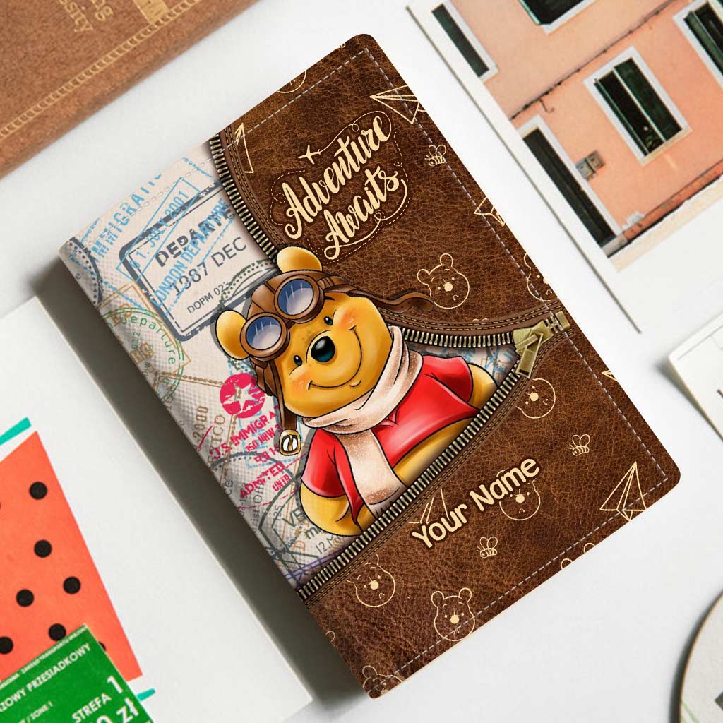 Personalized Mouse Passport Holder Custom Name Travel Gift Passport Holder GradoCreations