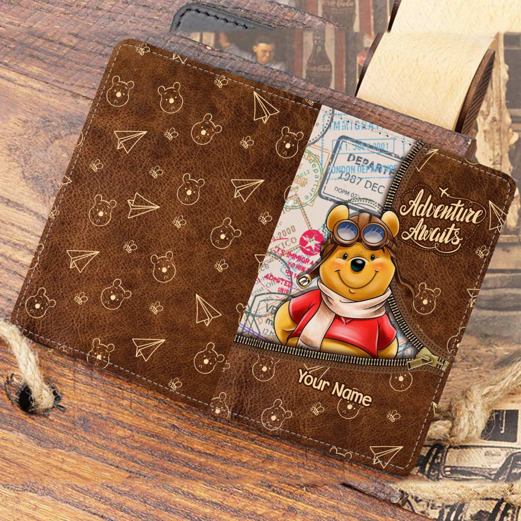 Personalized Mouse Passport Holder Custom Name Travel Gift Passport Holder GradoCreations