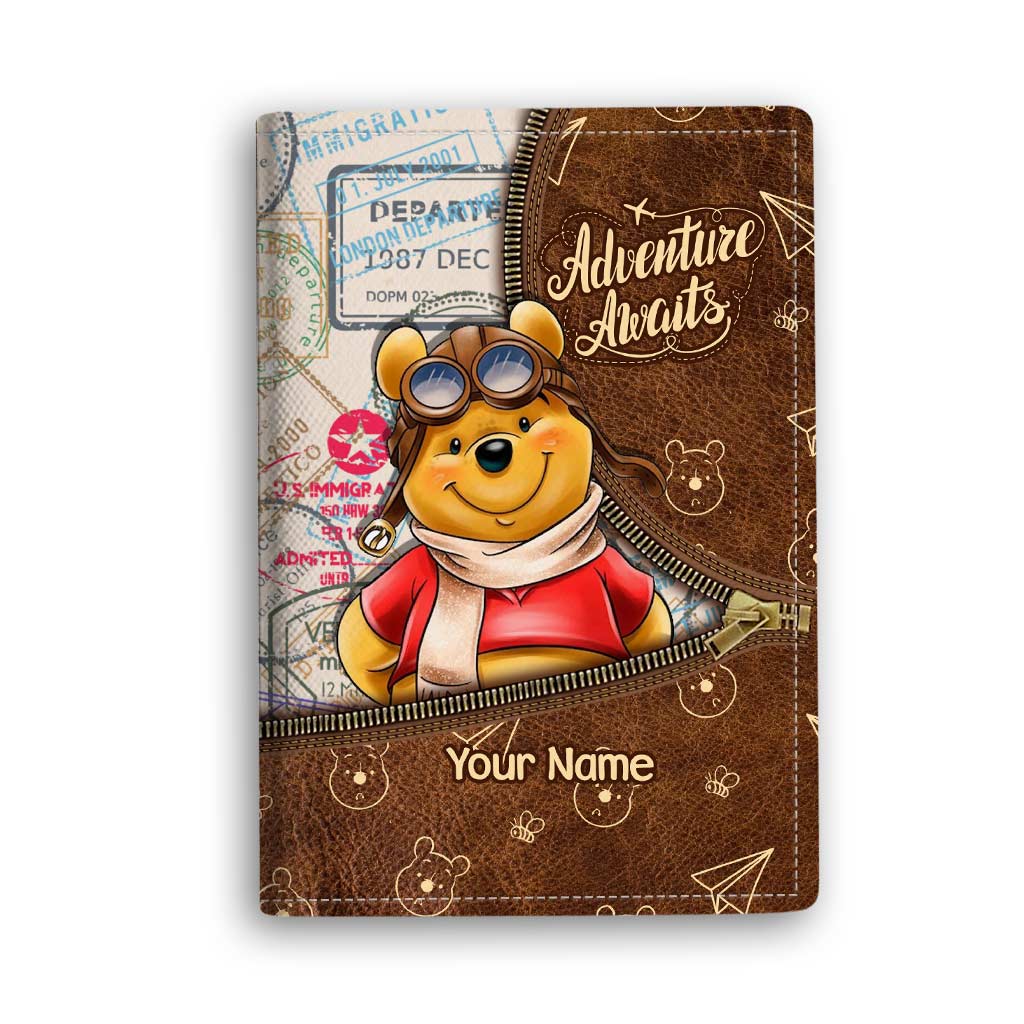 Personalized Mouse Passport Holder Custom Name Travel Gift Passport Holder GradoCreations