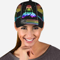 Personalized LGBT Support Cap with Custom Name - Classic Snapback Hat Classic Cap GradoCreations