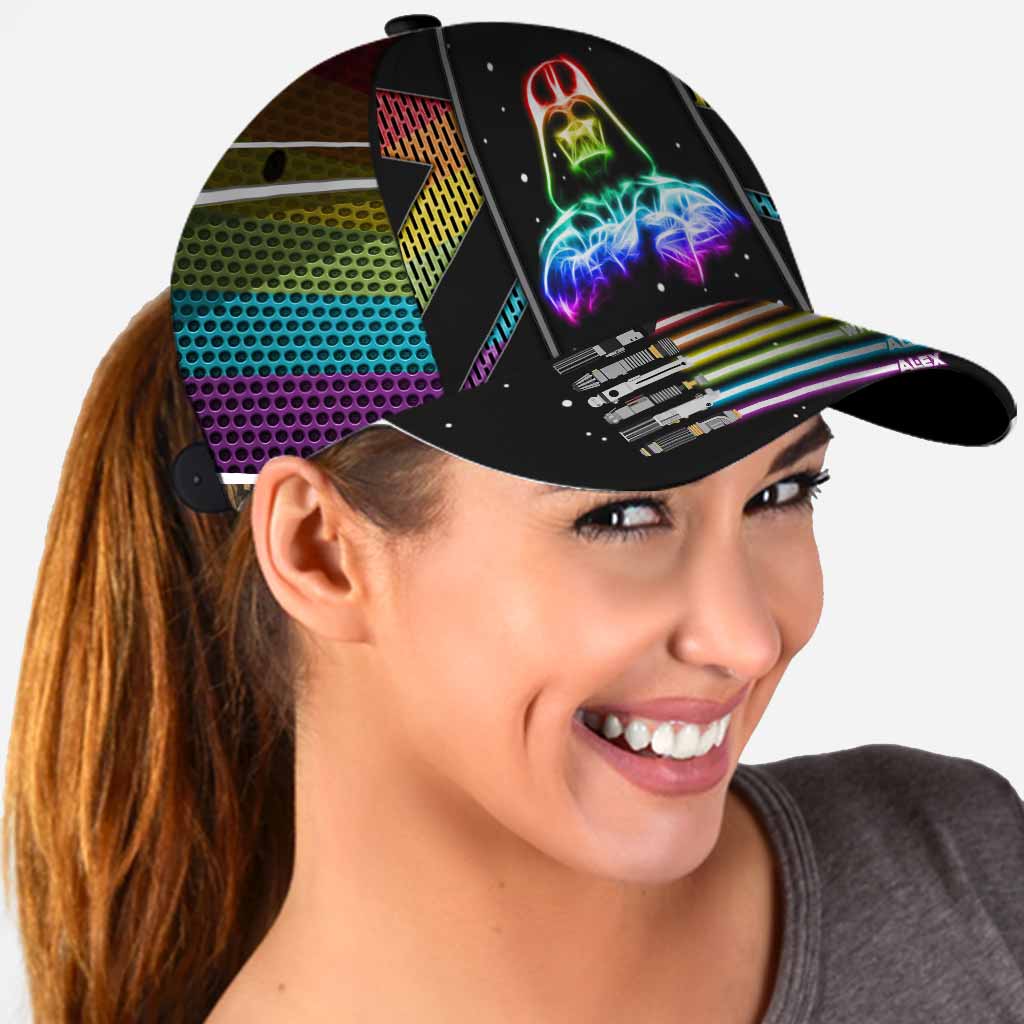 Personalized LGBT Support Cap with Custom Name - Classic Snapback Hat Classic Cap GradoCreations