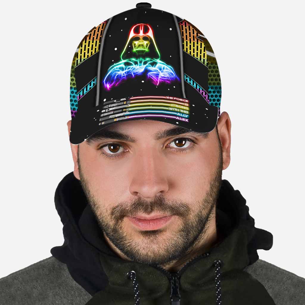 Personalized LGBT Support Cap with Custom Name - Classic Snapback Hat Classic Cap GradoCreations