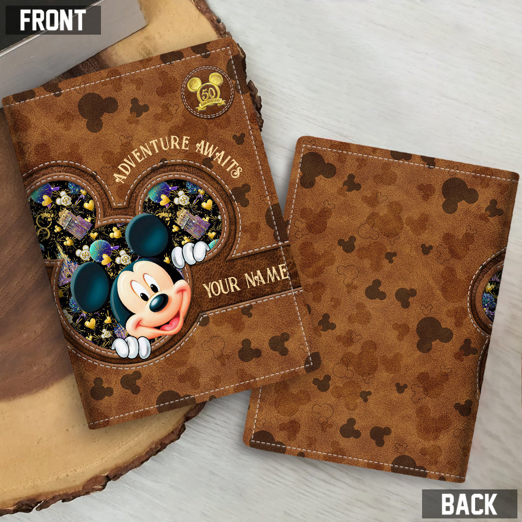Personalized Mouse Ears Passport Holder for Travel Lovers Passport Holder GradoCreations