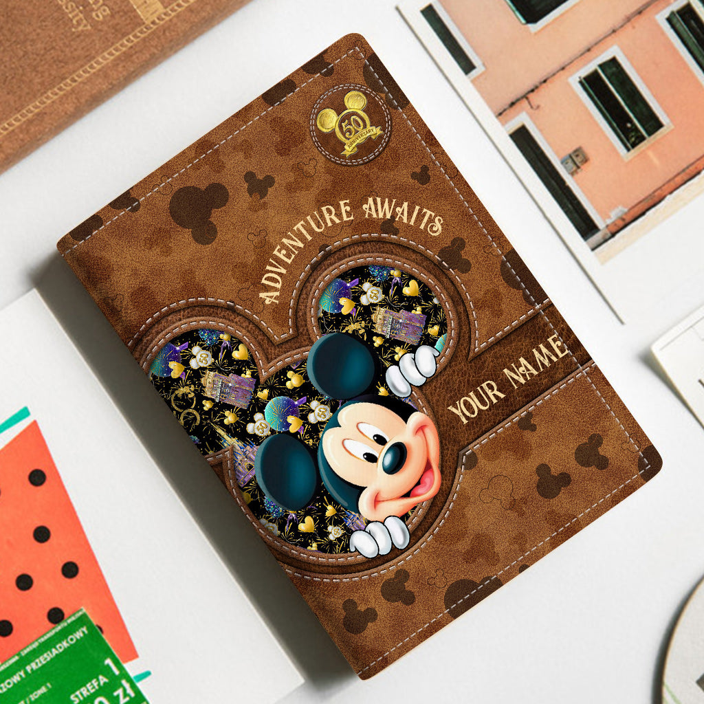 Personalized Mouse Ears Passport Holder for Travel Lovers Passport Holder GradoCreations