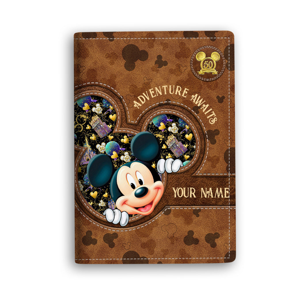 Personalized Mouse Ears Passport Holder for Travel Lovers Passport Holder GradoCreations