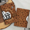 Personalized Nightmare Passport Holder Custom Name Gift Passport Holder GradoCreations