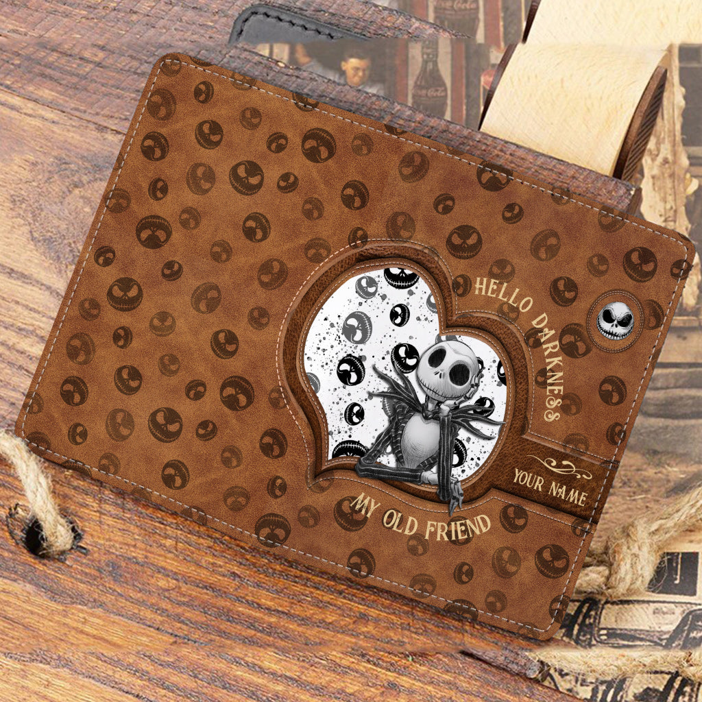 Personalized Nightmare Passport Holder Custom Name Gift Passport Holder GradoCreations