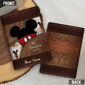 Personalized Magic Mouse Ears Passport Holder Gift for Travel Passport Holder GradoCreations