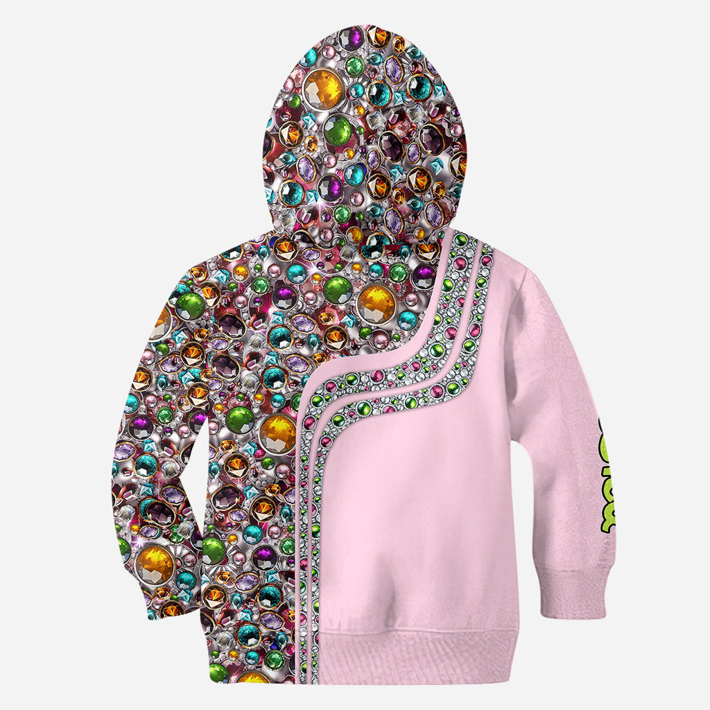 Custom Name Grinch Christmas Hoodie & Leggings Gift Set Hoodie & Leggings GradoCreations