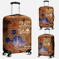 Personalized Disney Luggage Cover Custom Name Travel Gift Luggage Cover GradoCreations