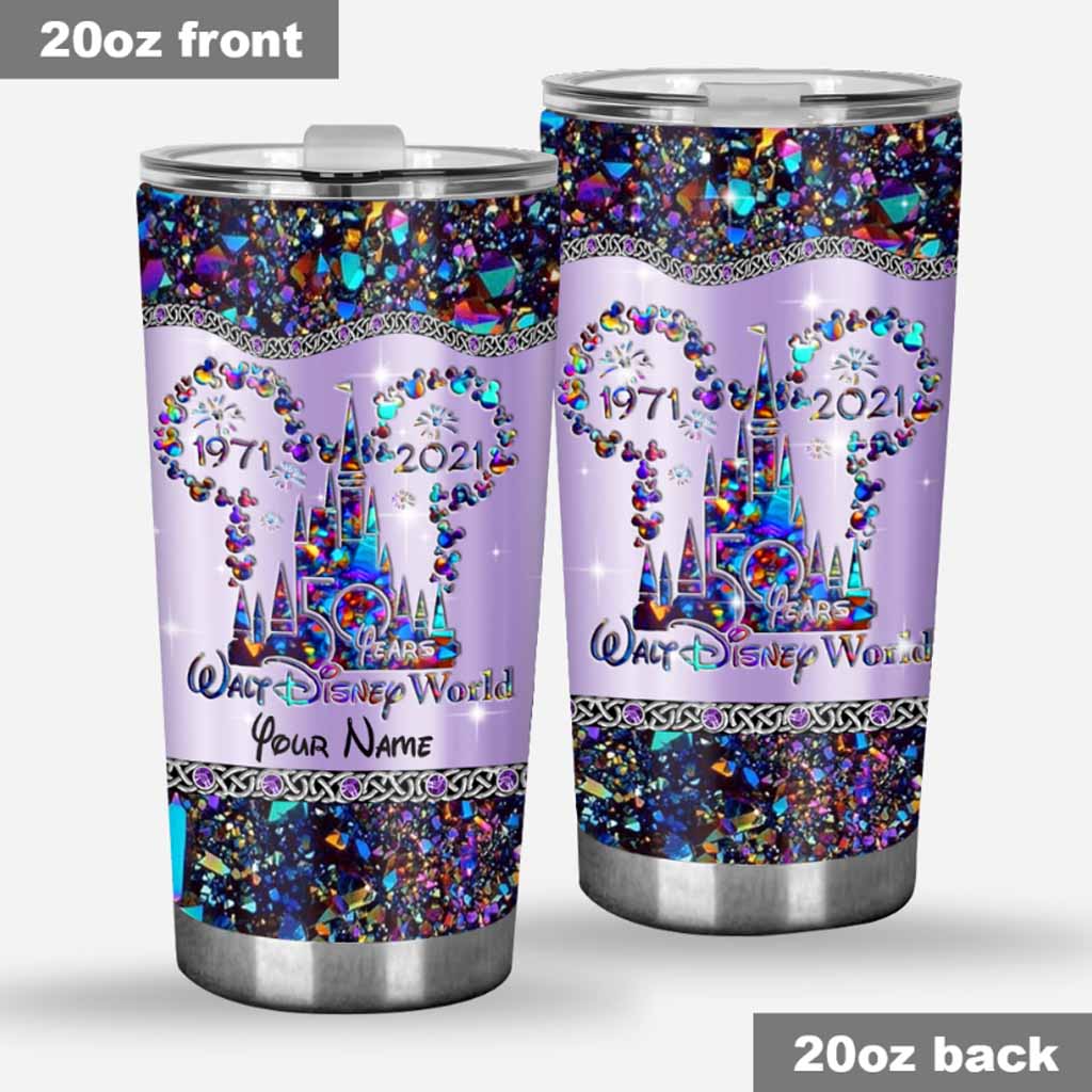 Personalized Disney Tumbler with 3D Print for Birthdays & Graduations Tumbler GradoCreations