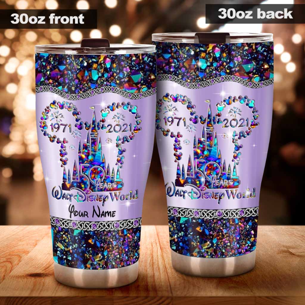 Personalized Disney Tumbler with 3D Print for Birthdays & Graduations Tumbler GradoCreations